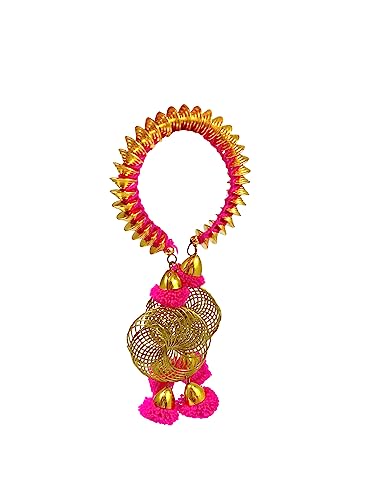 Image of Lumba Chuda Hanging Rakhi For Bhabhi| Bhabhi Kada Rakhi| Bhabhi Rakhi| Kids Rakhi | Adults Rakhi | Rakhi Gift | Rakhi Combo Set| Lumba Rakhi| Rakhi with Roli Chawal Packet|Rakhi For Sister