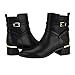 Calvin Klein Women's Jasen Bootie, Black 001, 8