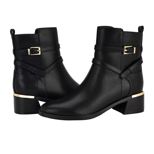 Calvin Klein Damen Jasen Stiefelette, Schwarz 001, 6.5 – Ansicht 3