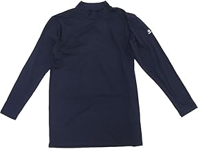 Elcoq Sportif Winter Warm Fleece Lined High Neck Shirt, Round Neck, Long Sleeve T-shirt, Undershirt