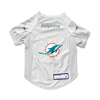 Littlearth Pet Jersey Miami Dolphins Haustier-Trikot, Stretch, Team-Farbe, Small
