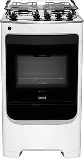 Fogão consul 4 bocas branco com acendimento automático - cfo4nab