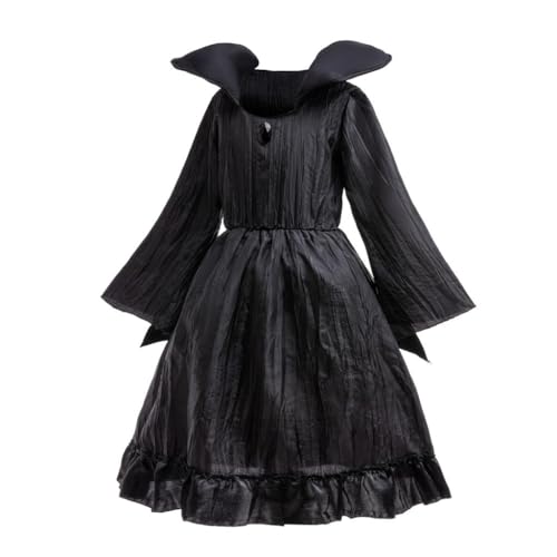 Disfraz Niña Hada Negra Halloween Talla 5-10 miniatura 3