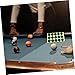 GANAZONO 5sets Billiard Locating Sticker Set Snooker Markers for Pool Table Easy Application 2sheets*5