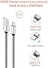 Cable USB C Teeind 6 pies 5 paquetes, carga rápida 3A trenzado en nylon | Tpc001 Cable cargador USB C con diseño trenzado duradero, compatible con Samsung Galaxy S10e S10 S9 S8 Plus Note 9 A80 A50 A20 4