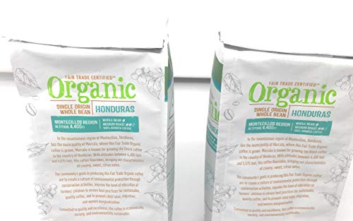 Simply Nature Organic Honduras Coffee Whole Bean - Medium Roast 2 pack