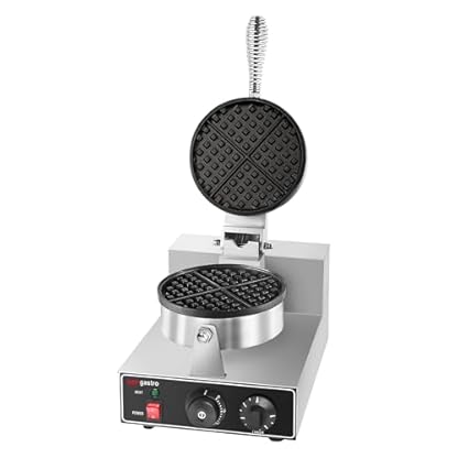 GGM Gastro | WERJ180 | Waffeleisen - Einzeln - Manuell - 1,3 kW - Form: Rund - Ø 180mm – Bild 8