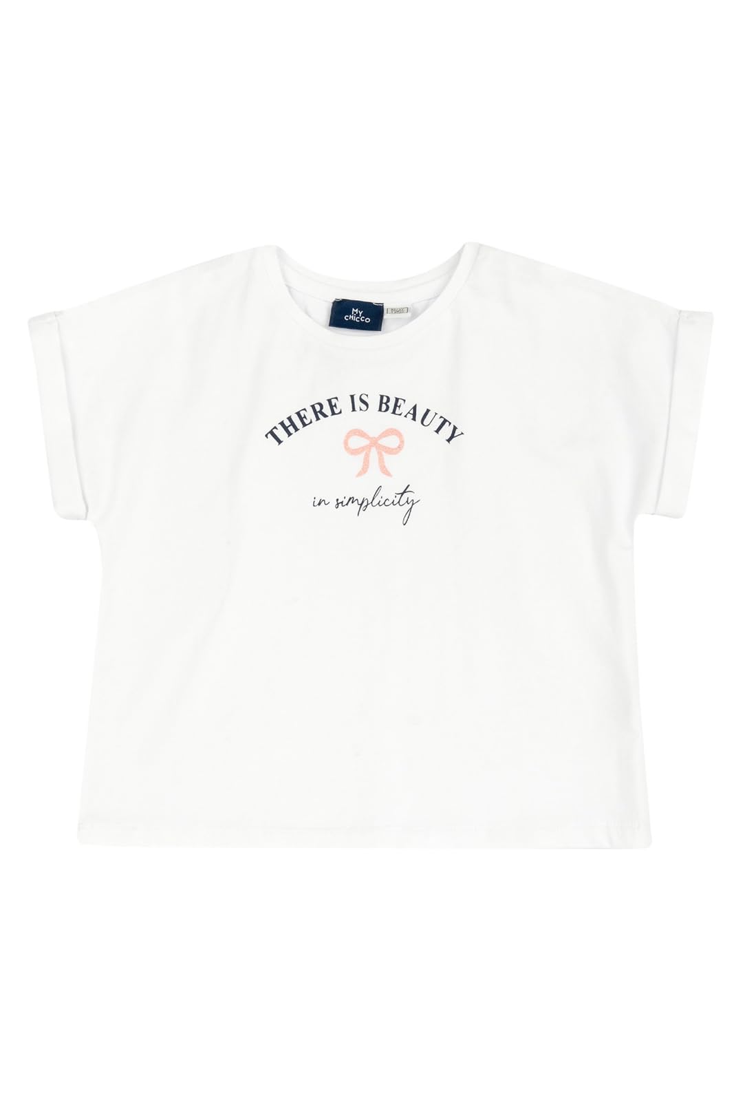 Chicco, Camiseta Niña, Conjunto de 3 Camisetas de Manga Corta, 100% Algodón, Ideales para Primavera y Verano, Ropa Niñas, Designed in Italy