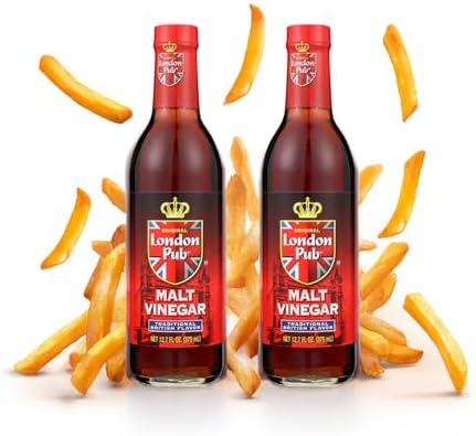 London Pub Malt Vinegar | Great on Fish & Fries | 12.7OZ (2 Pack)