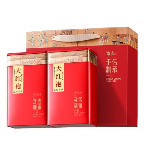 Té Oolong Premium Dahongpao | Aroma Floral | Té Chino De Hojas Sueltas Para Consumo Diario Y Oficina (250g × 2) / 17.64oz