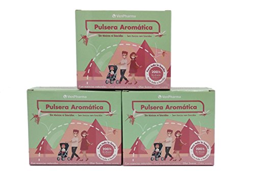 VenPharma Pulsera Aromática Antimosquitos - 1 Unidad