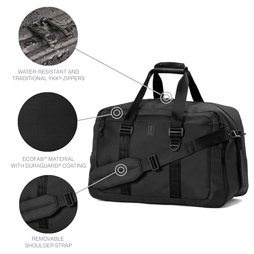 Travelpro Altitude Double Expansion Travel Duffel Bag, 40-48L, Weekender, Overnight, Water Resistant, Men and Women4