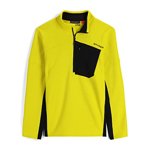 Spyder Men's Bandit Hybrid 1/2 Zip Mid Layer Jacket