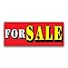 For Sale Vinyl Banner 5 Feet Wide by 2 Feet Tall