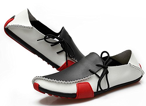 Men's Genuine Leather Slipper Loafers Flat Shoes Slip-Ons3