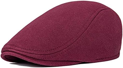 VOBOOM Men's Cotton Flat Ivy Gatsby Newsboy Driving Hat Cap