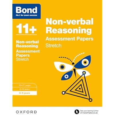 Bond 11+: Non-verbal Reasoning Stretch Papers