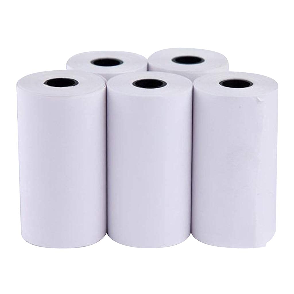Smooth Papers Thermal Paper Till Rolls for Credit Card Machines, 57x25-30x12.7mm (200, 57x25)