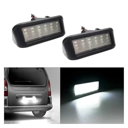 Luz trasera placa matrícula LED que soluciona fallos en Rancho 3