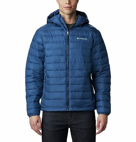 Image of Columbia mens Powder Lite Hooded JacketPowder Lite Hooded Jacket