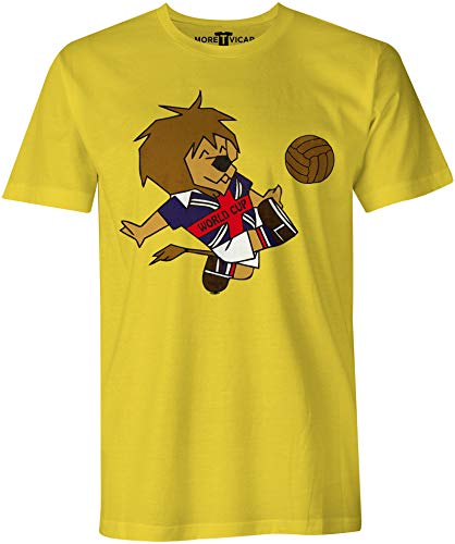 T-Shirt World Cup Willie 66 Football Homme Idéal pour les Soirées Match et les Sorties Pub