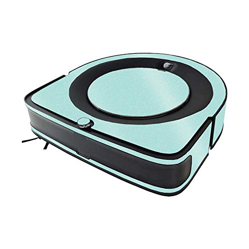 Image of MightySkins Glossy Glitter Skin Compatible with iRobot Roomba s9 Vacuum - Solid Seafoam | High-Gloss Glitter Finish | Easy to Apply and Change Styles | Made in The USA