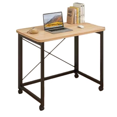 TAYTHI �܂肽���ݎ��p�\�R���f�X�N�A�Ǌ|�����A60/80/100cm�A��l��炵�p�A���@�\�f�X�N�A�_�C�j���O�A���ցA���[�A���t���s�v�A360°���b�N�\�L���X�^�[�A���ցA�Q���A���r���O���[���A�_�C�j���O���[�� (�i�`������,80*40*75cm)