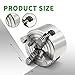 Yunnergo K72-100 Lathe Independent Chuck 4 Inch Manual Chuck 4 Jaw 3500 r/min
