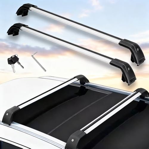 Roof Rack Cross Bars for Hyundai Tucson 2015-2021 Aluminum Crossbar