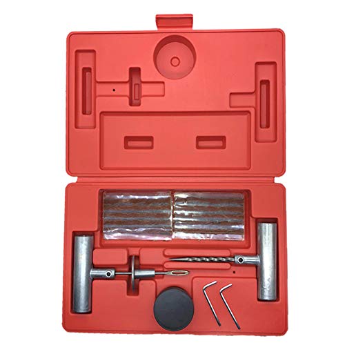 ERYUE Conserto De Pneus,Kit De Reparo De Pneu Universal De 35 Unidades, Reparo De Furo De Pneu Para