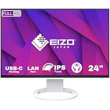 Eizo FlexScan EV2495 24.1" 1610 WUXGA USB-C Docking IPS LED Monitor, Black