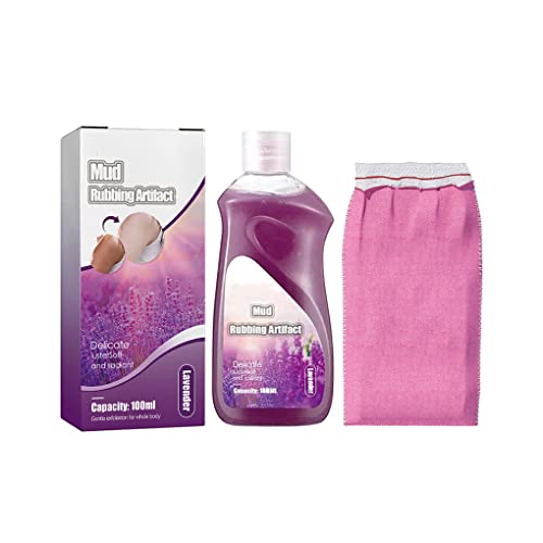 dijiusidy Gel de Ducha para Mujeres, Ingredientes Naturales para niñas, Crema de baño Exfoliante portátil, Suministros de Belleza para el Cuerpo del Hotel en casa, Tipo 1