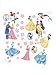 Produktbild Deco Fun Wanddekoration Wall Stickers Princess 45 STK.