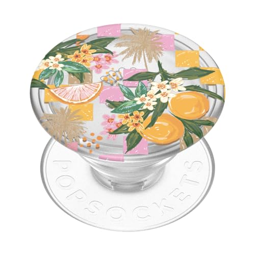 Image of PopSockets Adhesive Phone Grip, Holder, Phone Stand, Fruit - Fruity Oil Cloth