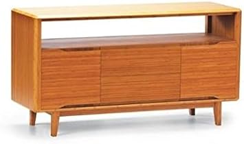 Greenington Bamboo Currant Media Table Caramelized