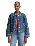 Mit Kent-Kragen | langärmlig TOM TAILOR Denim Jeansjacke in Oversized Fit
