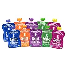 Mamma Chia Squeeze 5 variety 10 pack Wild Raspberry,Green Magic,Blackberry bliss,Strawberry ,Mango coconut