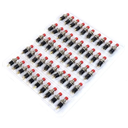 Mini interrupteur bouton-poussoir 7mm NC normalement ouvert pour circuit imprimé 125V