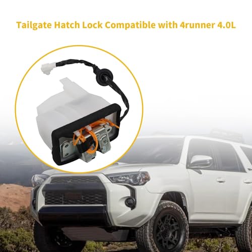 Image of Rear Tailgate Lock Actuator Compatible with 4runner 4.0L 2010-2021 69110-35082 Trunk Latch Back Door Hatch Latchk Assembly
