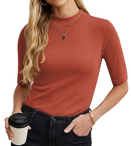 PrinStory Womens Tops Dressy Casual Summer Cute...