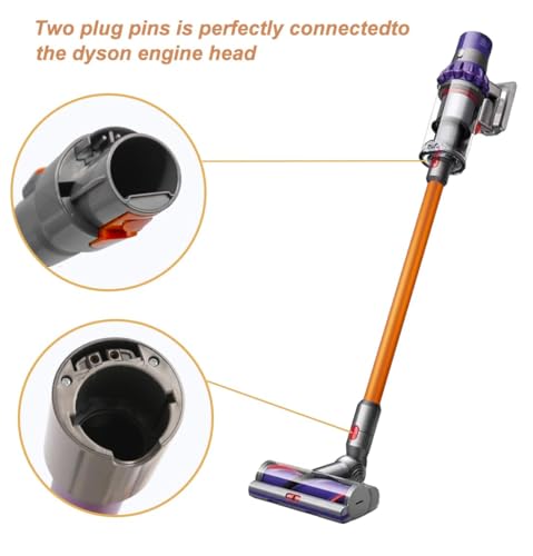 Image of Replacement Wand Tube for Dyson Stick V15 V11 V10 V8 V7 Vacuum Parts, Extension Vacuum Replacement Parts, 28.7 In (Orange)