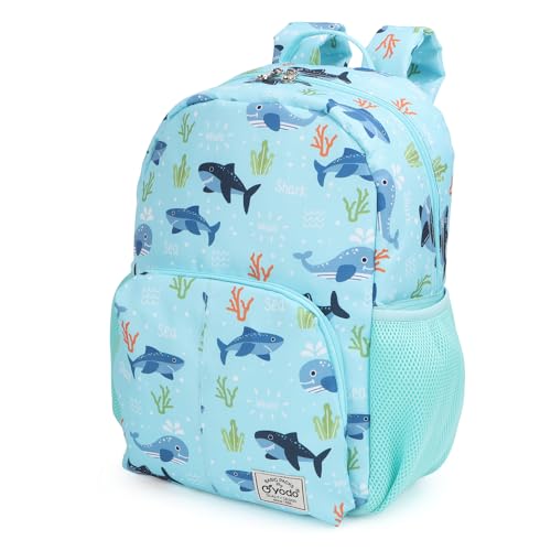yodo Little Kids School Bag Pre-K Toddler Backpack - Name Tag and Chest Strap