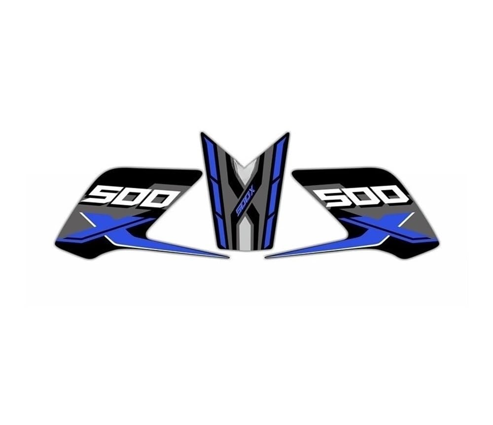 Tank Pad Protector Tank Pad Protector Sticker Decal for KY500X Gas Knee Grip Traction Side Tank Pad Sticker