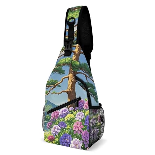 Mochila de viaje y senderismo verde pino para escapadas rurales
