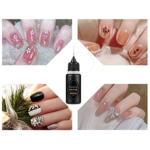 strass para unhas, pedras preciosas e strass adesivo vedação, gel sem limpeza para unhas | Gel cola