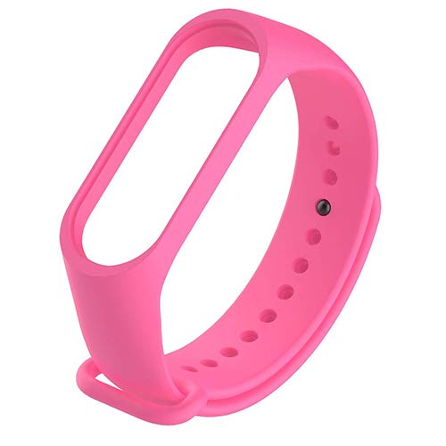 Jump Start Premium Soft Silicone Mi Band 4 Strap Waterproof Replacement Wristband Strap Fashion Accessory for Xiaomi Mi Band 4 and Mi Band 3 (Tracker NOT Included) [Pink] (B082QT752S) Amazon Price History, Amazon Price Tracker