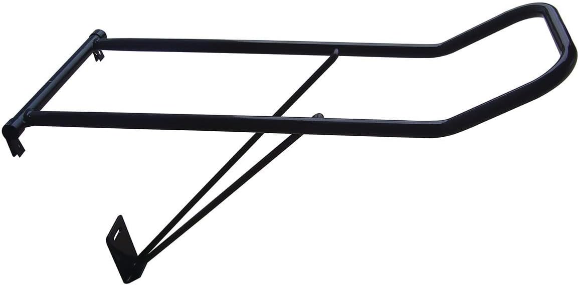 Folding Wall Mount Saddle Rack for English and Western Style Saddles - Horse Tack Storage, Grey