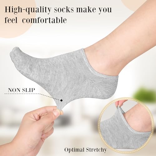 72 Low Cut Soft Thin Invisible Socks: Low Ankle, Short Sports Socks Bulk Pack for Men, Women & Adults2
