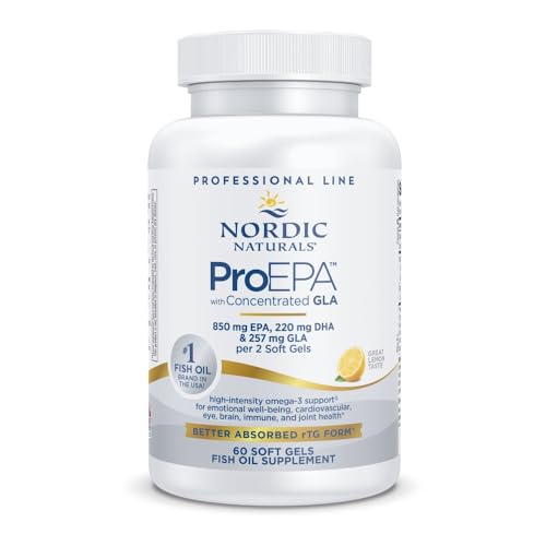 Nordic Naturals ProEPA with Concentrated GLA, Lemon - 60 Soft