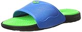 arena Unisex Massage Badesandale Marco X Grip (Massagenoppen, Rutschfest), Solid Lime-Turquoise (37), 41